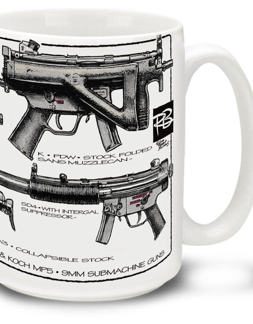 Load image into Gallery viewer, Heckler &amp; Koch H&amp;K MP5 15 Ounce Coffee Mug
