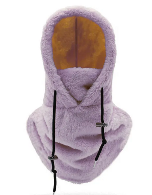 Cargar imagen en el visor de la galería, Gorro y bufanda cortavientos para exteriores de invierno
