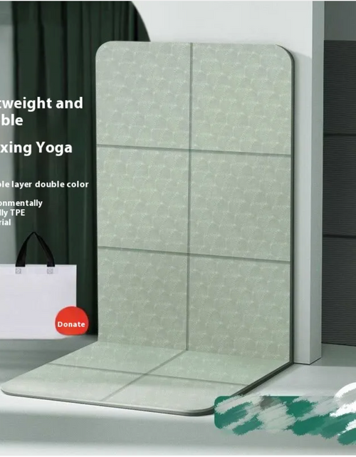 Cargar imagen en el visor de la galería, Esterilla de yoga y tatami plegable

