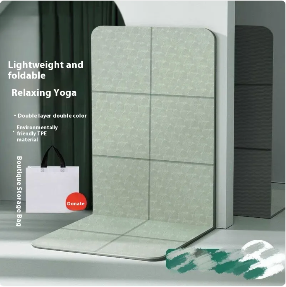 Esterilla de yoga y tatami plegable