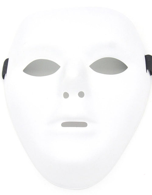 Load image into Gallery viewer, Kvvdi Male Scary White Blank Face Masks for Halloween DIY
