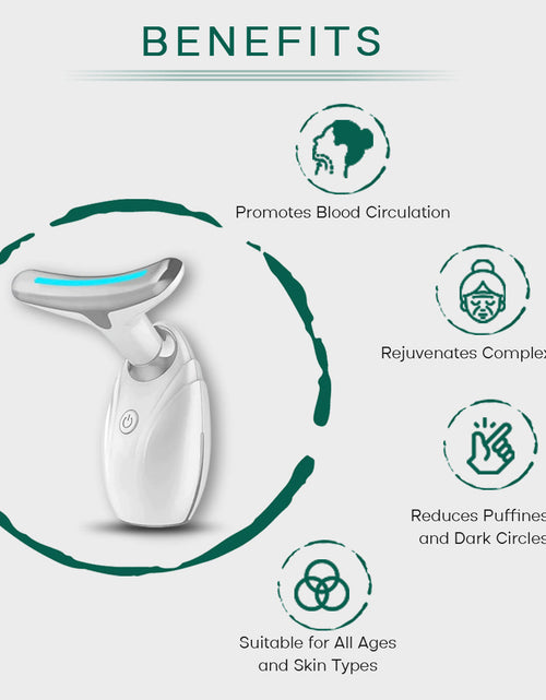 Load image into Gallery viewer, Neck &amp; Face Lifting LED Therapy Device
