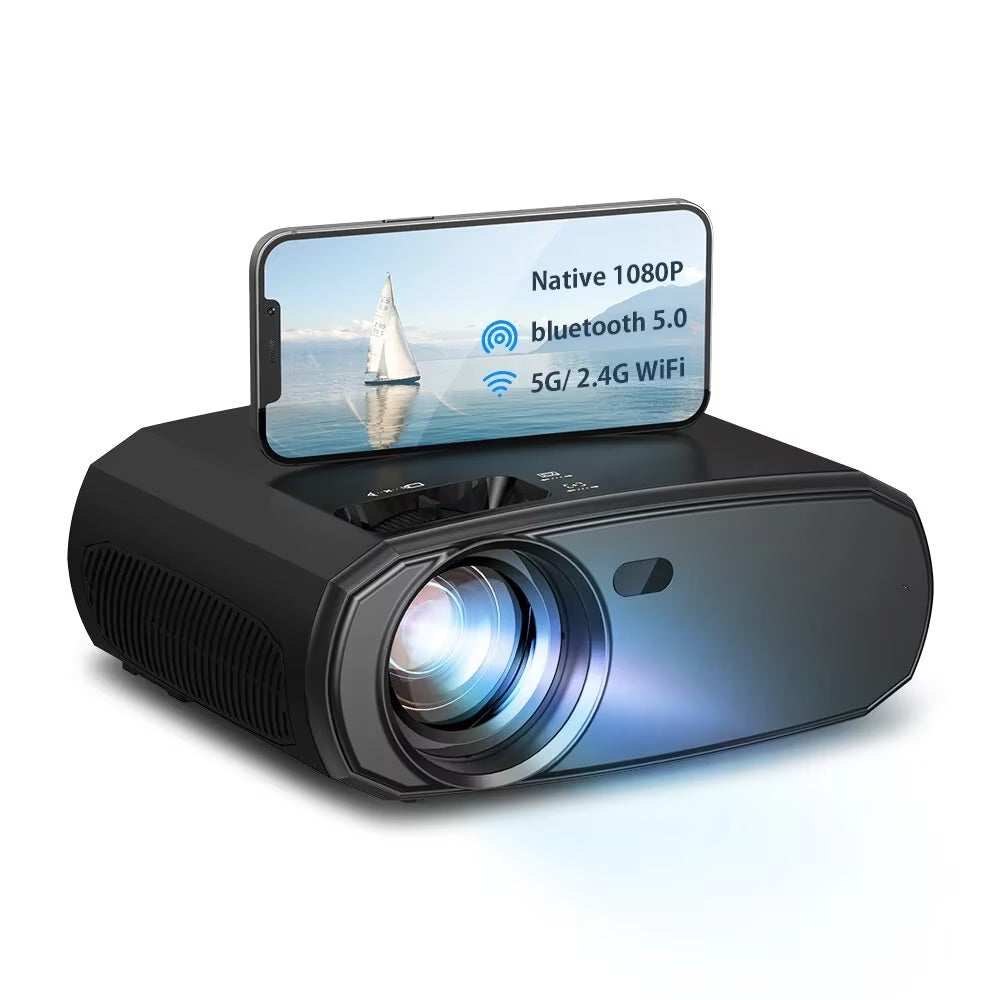 Proyector de cine en casa para exteriores