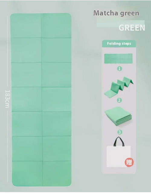 Cargar imagen en el visor de la galería, Esterilla de yoga y tatami plegable
