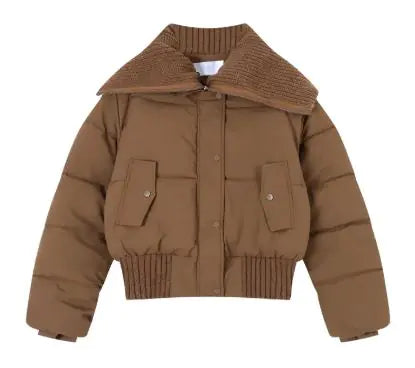 Veste à revers d'hiver