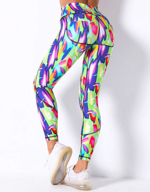 Load image into Gallery viewer, High Waist Stretch Fitness Running Pants
