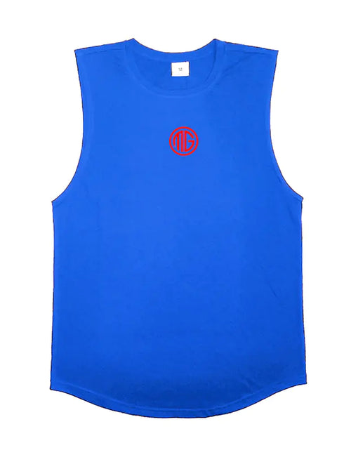 Load image into Gallery viewer, Men&#39;s Cotton Vest for Breathable Gym Exercise

