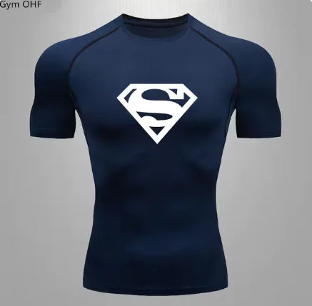 Load image into Gallery viewer, Men&#39;s Sports Quick Dry T Shirt Compression Gym
