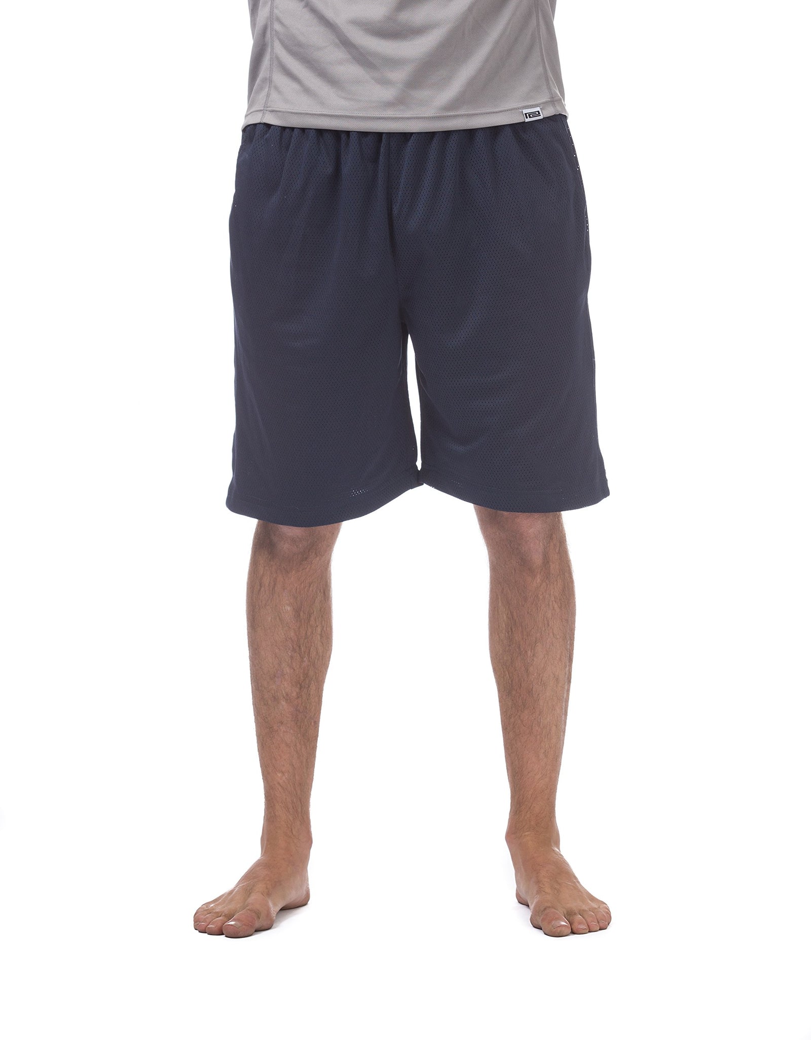Pro Club Mens Comfort Mesh Athletic Shorts Medium Navy