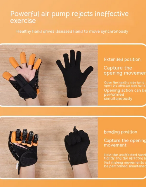 Load image into Gallery viewer, Electric Stroke Recovery Hand Therapy Gloves
