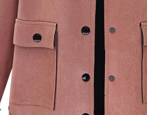 Load image into Gallery viewer, Suede Short Jacket
