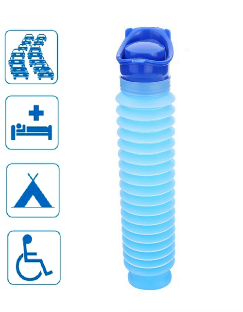 Load image into Gallery viewer, Male Female Portable Urinal Travel Camping Car Toilet Pee Bottle Emergency Kit
