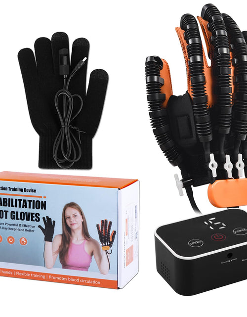 Load image into Gallery viewer, JBMBHC Rehabilitation Robot Gloves Finger Exerciser for Stroke Recovery Hand Glove Equipment Hand Function Rehabilitation
