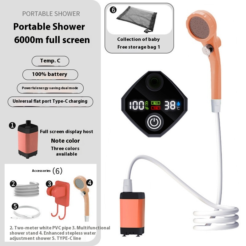 Ducha exterior portátil