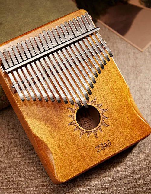 Load image into Gallery viewer, 21-Note Kalimba Thumb Piano For Beginner Musicians
