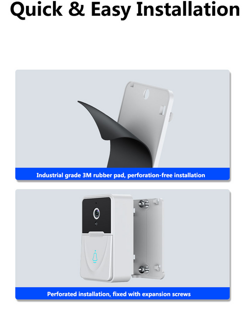 Load image into Gallery viewer, Wireless Security WiFi Smart Doorbell Intercom Video Camera Bell Chime Door Ring
