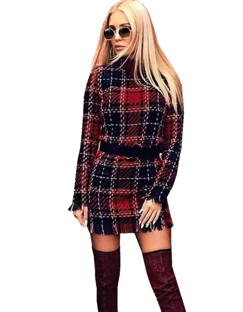 Load image into Gallery viewer, Striped, Plaid, and Fitted Dresses Collection
