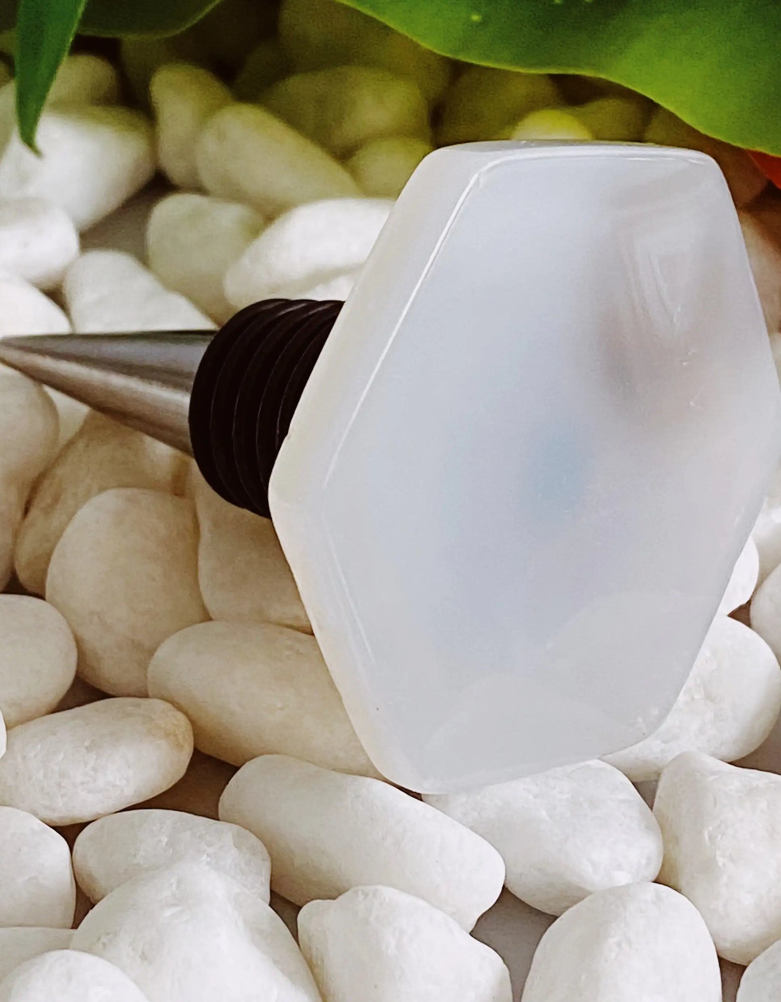 Soho Lounge Hexagon Stone Wine Stopper