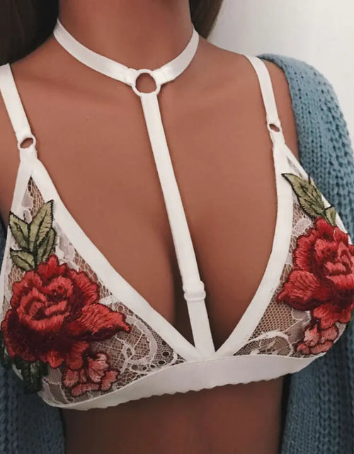 Charger l'image dans la visionneuse de galerie, W0703 Lingerie en dentelle brodée sexy et tendance

