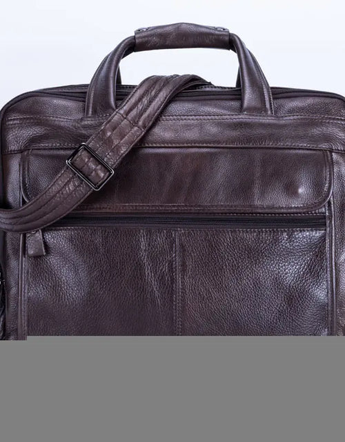 Load image into Gallery viewer, Leather Messenger Bag for Men

