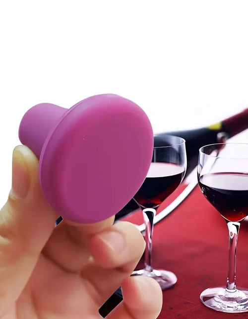 Load image into Gallery viewer, Silicone Wine Bottle Stopper - Single Piece
