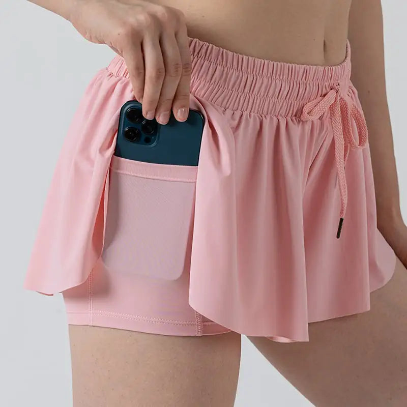 Yoga Running Fitness Tennis Culottes Outfit