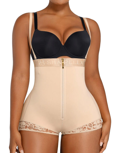 Load image into Gallery viewer, SHAPELLX Shaper Panties High Waisted Butt Enhancer Tummy Control Butt Lifting Shapewear for Women Black Body Shaper Faja
