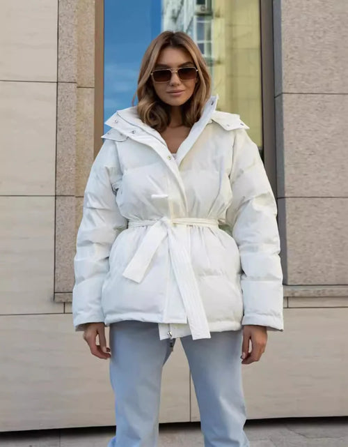 Load image into Gallery viewer, Women&#39;s Warm Puffer Jacket
