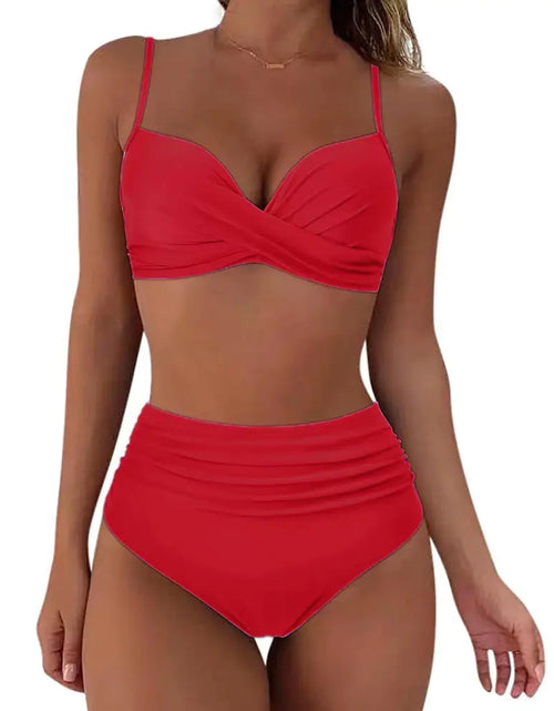 Load image into Gallery viewer, 2023 Women&#39;s Sexy Cross Back Bikini Swimwear
