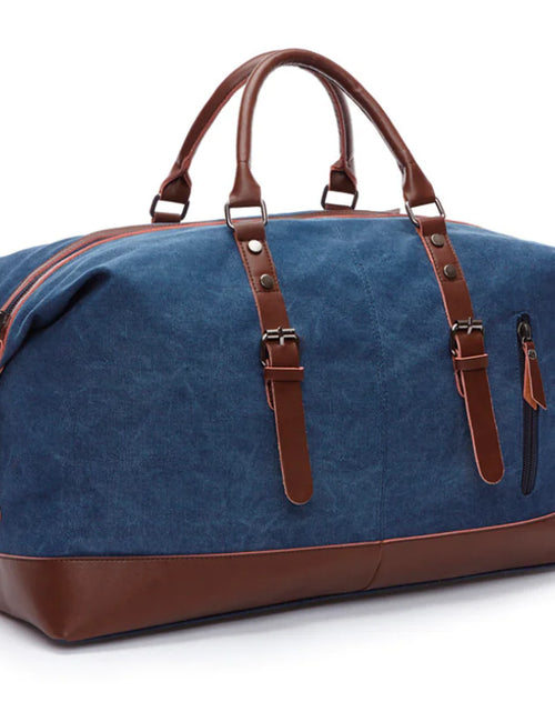 Load image into Gallery viewer, Retro Canvas Tote Bag for Men - Large Capacity Travel Bag
