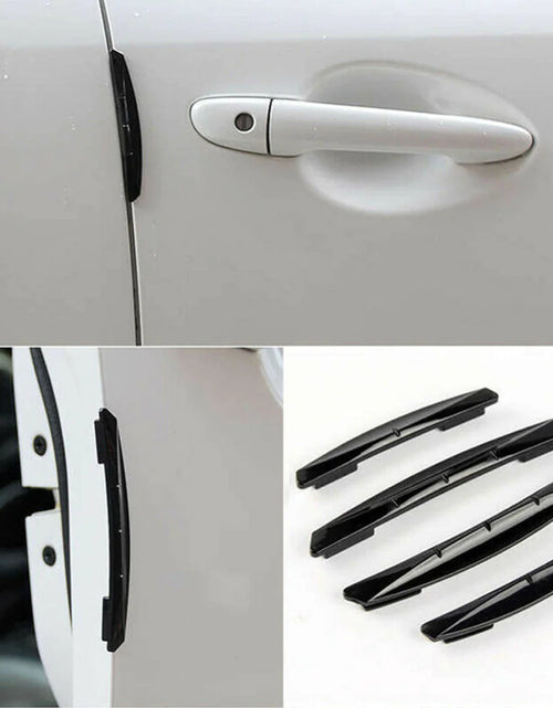 Cargar imagen en el visor de la galería, 4x Cubierta de Tira Protectora Anticolisión para Borde de Puerta de Coche Accesorios
