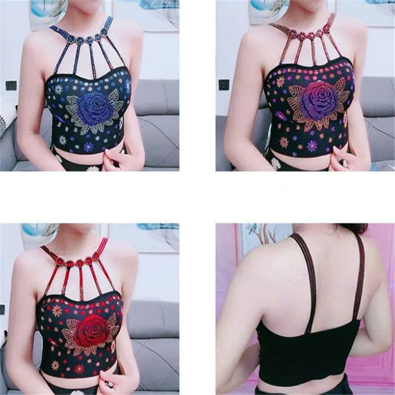 Lingerie porte-jarretelles sexy pour femmes par Xia Wanghong