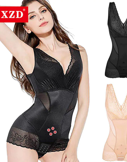 Load image into Gallery viewer, High-Waisted Shapewear Panties with Slimming Corset
