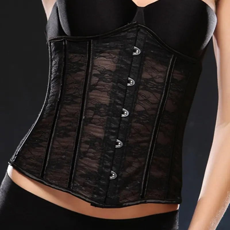 Steel Bone Summer Lace Breathable Corset Shapewear