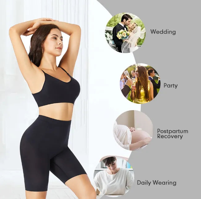 High Waist Seamless Shapewear Set – Hip Lift & Abdominal Control