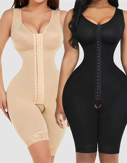 Load image into Gallery viewer, Plus Size Women's Full Body Shapewear with Abdominal Control
