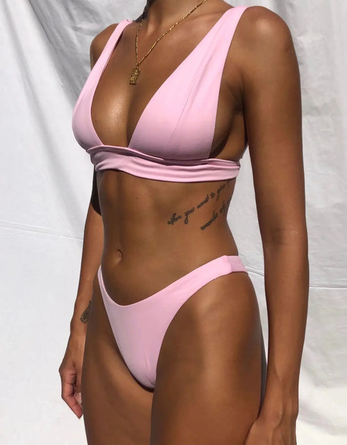 Load image into Gallery viewer, 2024 Women&#39;s Reversible Nylon Bikini Swimwear
