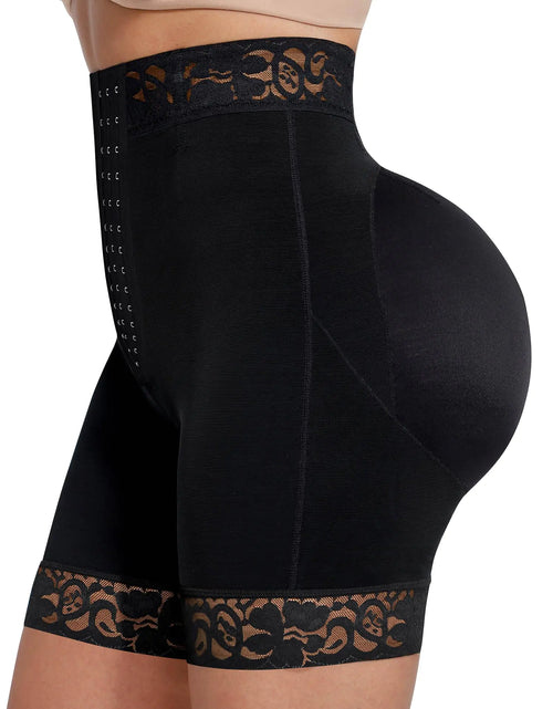 Load image into Gallery viewer, SHAPELLX Tummy Control Shapewear Shorts Body Shaper Plus Size Shapewear Butt Lifting Panties(Black3X-Large)
