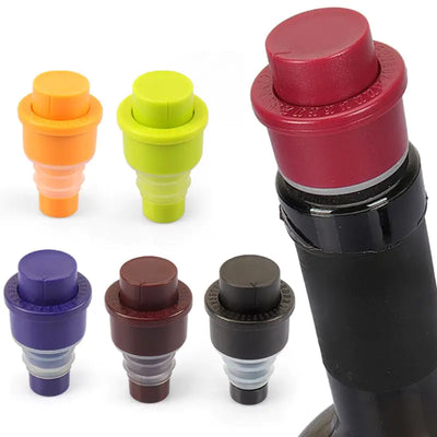 Vacuum Wine Stopper Set for Bottle Preservation