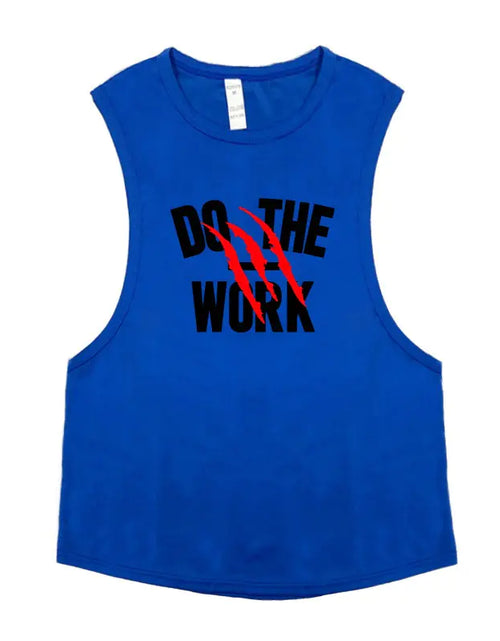 Load image into Gallery viewer, Breathable Cotton Men&#39;s Vest for Gym Training
