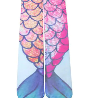 Chaussettes mi-mollet – motif Sirène