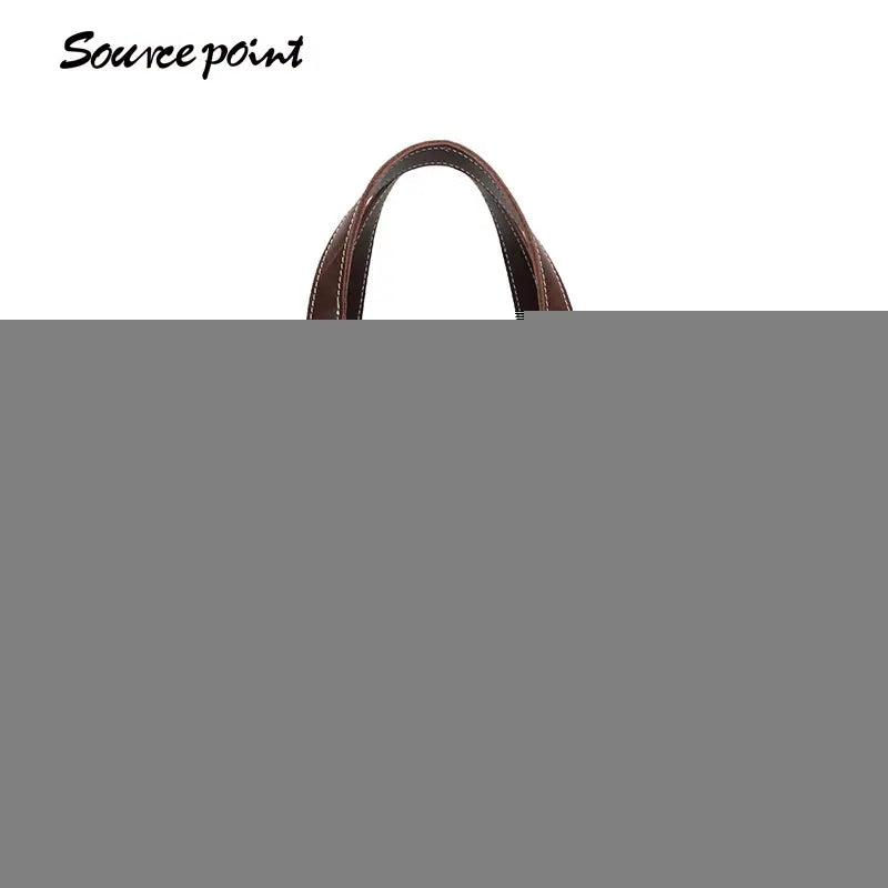 Vintage Leather Messenger Bag for Men