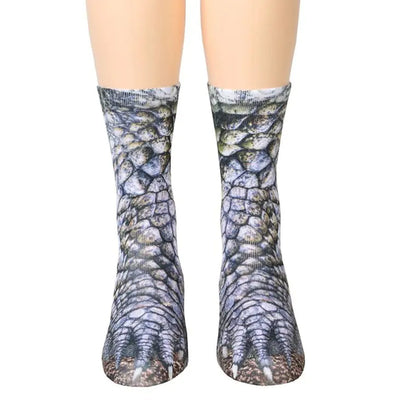 Chaussettes Sabots d'Animaux Imprimées en 3D (Chaussettes d'Animaux)
