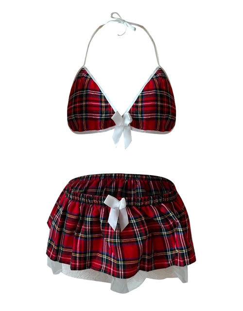 Cargar imagen en el visor de la galería, Lencería sexy de colegiala, vestido de dormir, ropa de noche, lencería, babydoll para mujer, EE. UU.
