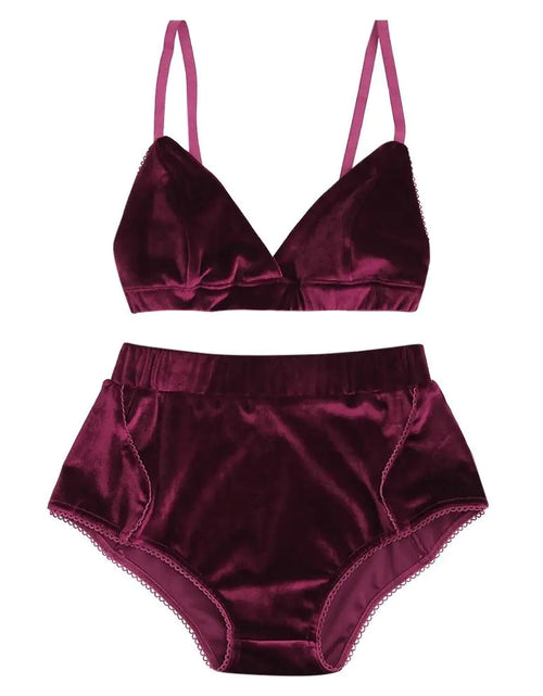 Load image into Gallery viewer, Lingerie Set with Camisole and Intimate Wear
