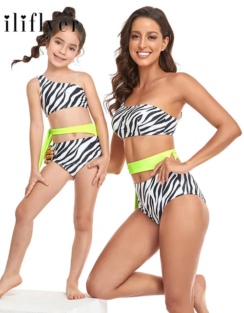 Load image into Gallery viewer, Fashionable Family Swimwear Set - New Bikini Styles
