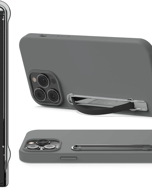 Cargar imagen en el visor de la galería, SleekStrip SleekGrip Soporte y Agarre Premium Intercambiable para Teléfono - Soporte Ultra Delgado Convertible Compatible con la Mayoría de Fundas de iPhone y Android, Correa para Teléfono Compatible con Cargadores Inalámbricos y Soportes para Coche
