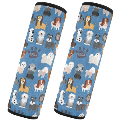 Bonitos protectores de cinturón de seguridad para perros, 2 unidades, fundas suaves para cinturón de seguridad de coche para niños, protectores de cinturón de seguridad para coche, accesorios de coche para adultos, mujeres, niños, niñas y niñosM