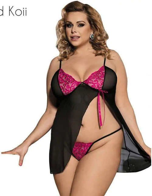 Load image into Gallery viewer, Cami Nightgown Plus Size Lingerie
