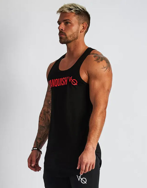Load image into Gallery viewer, Men&#39;s Cotton Sleeveless Gym Fitness Training Vest
